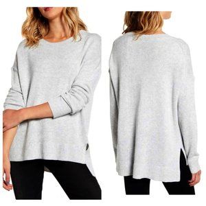Chelsea28 Hi Low Oversized Side Slits Sweater